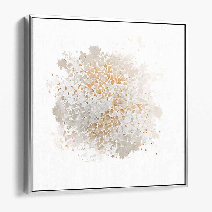 Gentle Petal Symphony: Delicate Floral Explosion Canvas Art