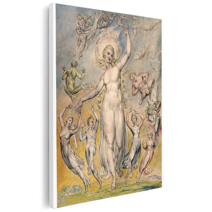 Mirth (1820) by William Blake