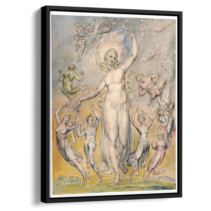 Mirth (1820) by William Blake