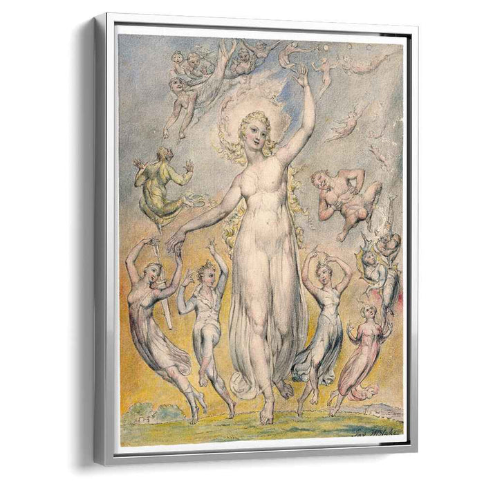 Mirth (1820) by William Blake