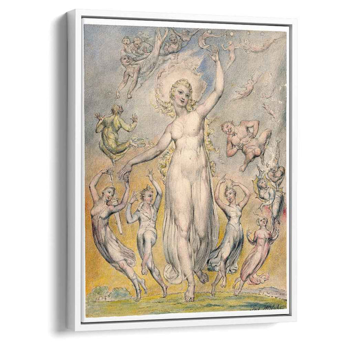 Mirth (1820) by William Blake