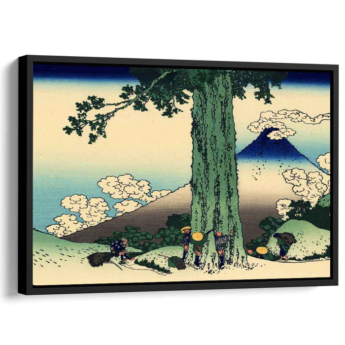 Mishima pass in Kai province by Katsushika Hokusai