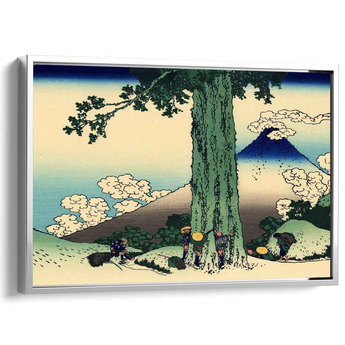 Mishima pass in Kai province by Katsushika Hokusai