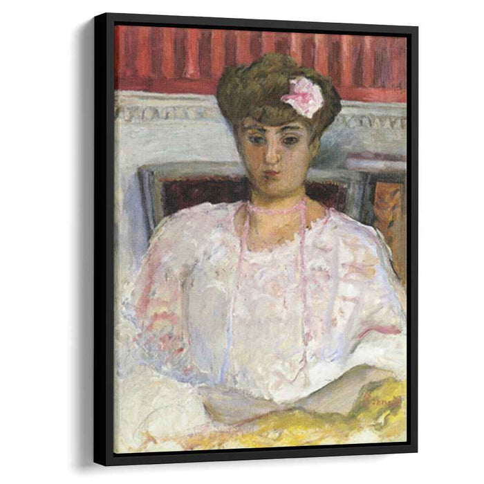 Misia with a Pink Corsage (1908) by Pierre Bonnard