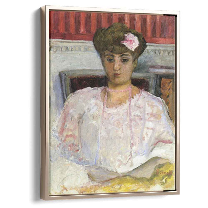 Misia with a Pink Corsage (1908) by Pierre Bonnard
