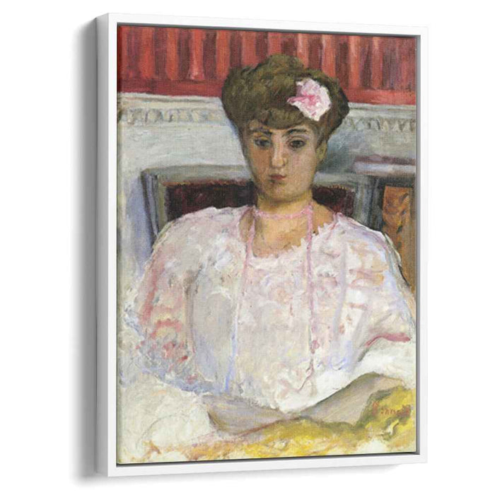 Misia with a Pink Corsage (1908) by Pierre Bonnard