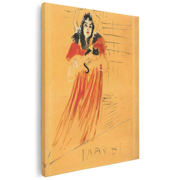 Miss May Belfort (1895) by Henri de Toulouse-Lautrec