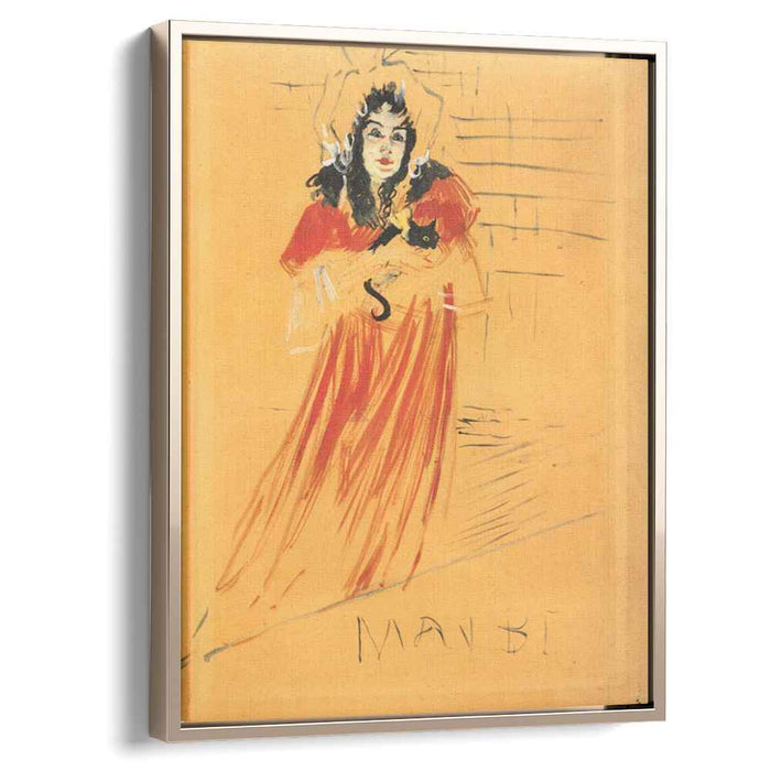 Miss May Belfort (1895) by Henri de Toulouse-Lautrec