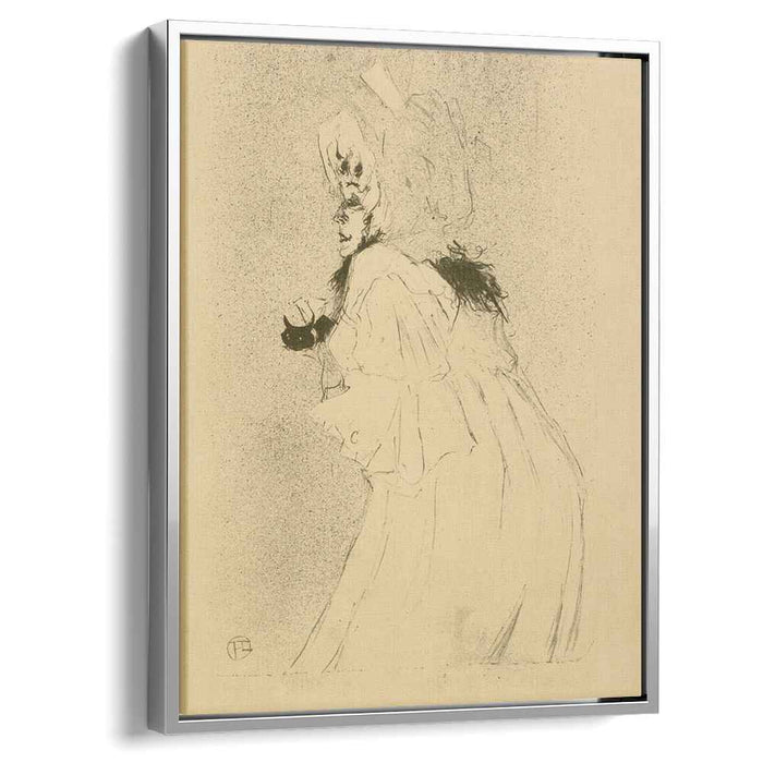 Miss May Belfort welcoming (1895) by Henri de Toulouse-Lautrec