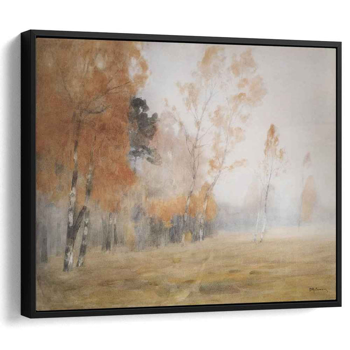 Mist. Autumn. (1899) by Isaac Levitan