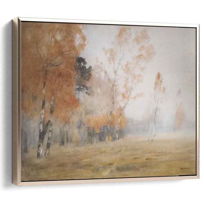 Mist. Autumn. (1899) by Isaac Levitan