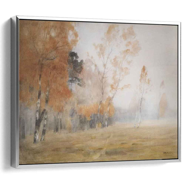 Mist. Autumn. (1899) by Isaac Levitan