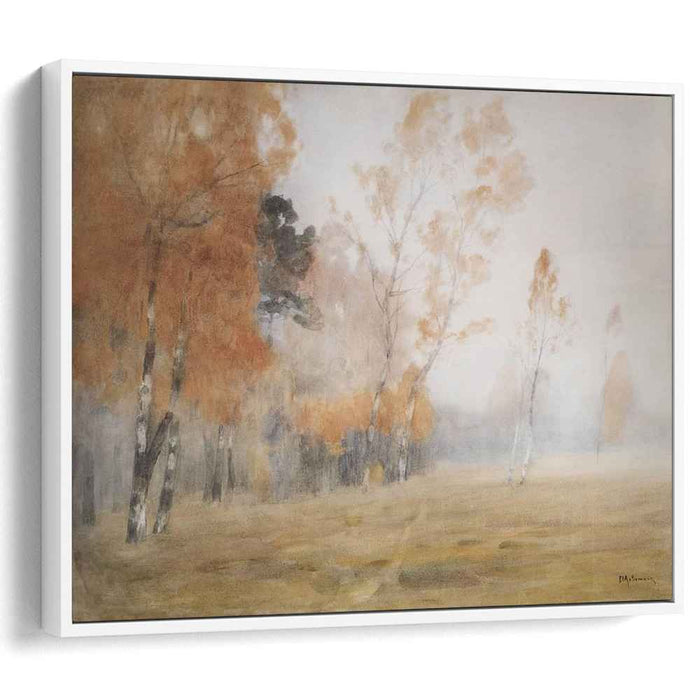 Mist. Autumn. (1899) by Isaac Levitan