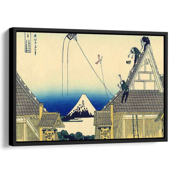 Mitsui Shop on Suruga Street in Edo (1831) by Katsushika Hokusai