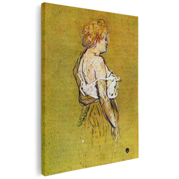 Mlle Lucie Bellanger (1896) by Henri de Toulouse-Lautrec