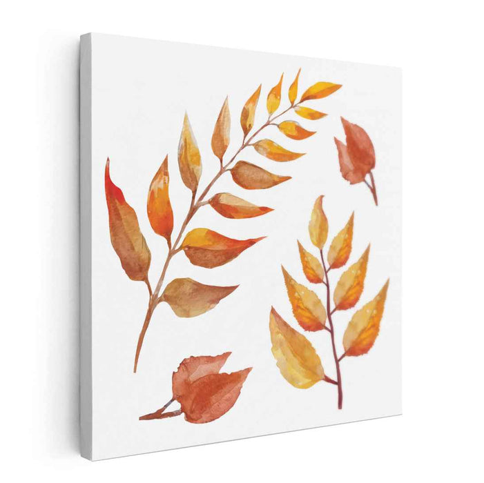 Autumn Leaves: Watercolor Botanical Art Print