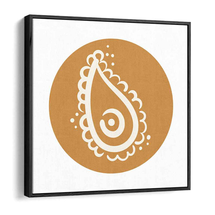 Eternal Paisley Elegance: Traditional Motif in Modern Artwork