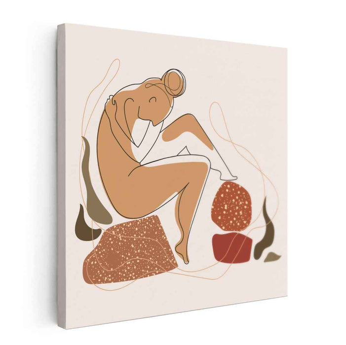 Sculpted Silence: Modern Minimalist Figure Art