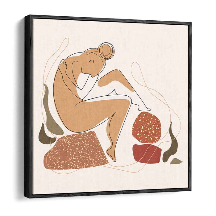 Sculpted Silence: Modern Minimalist Figure Art