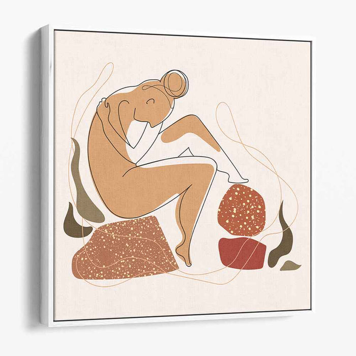 Sculpted Silence: Modern Minimalist Figure Art