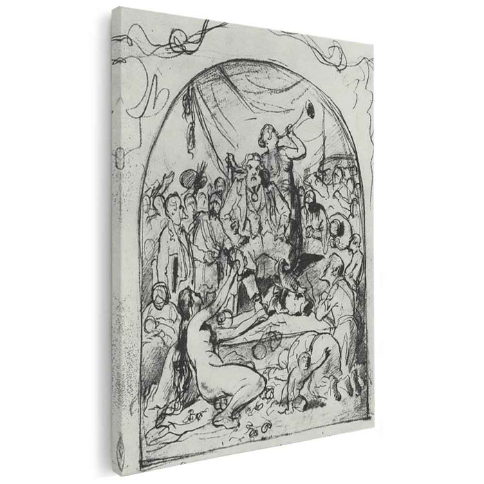 Modern Idyll (1880) by Vasily Perov