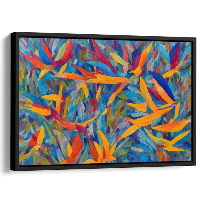 Modern Oil Birds of Paradise #110