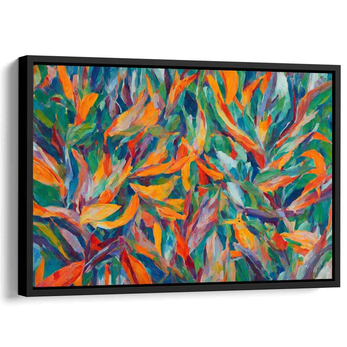 Modern Oil Birds of Paradise #119