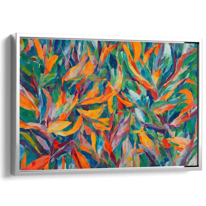 Modern Oil Birds of Paradise #119