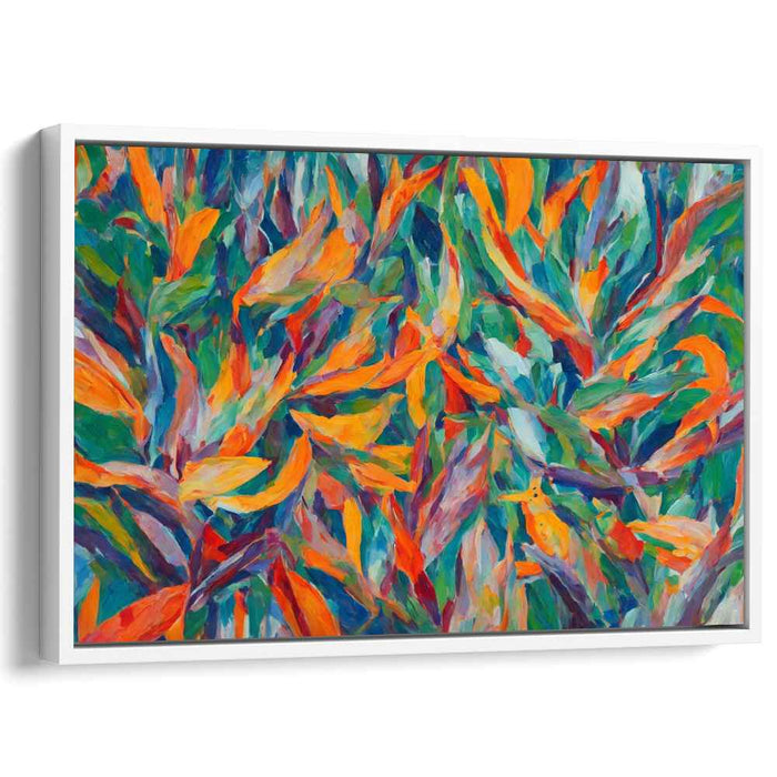 Modern Oil Birds of Paradise #119