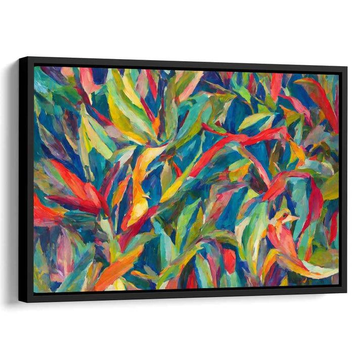 Modern Oil Birds of Paradise #120