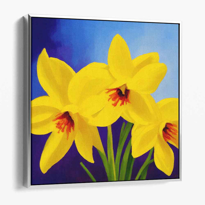 Modern Oil Daffodils #005