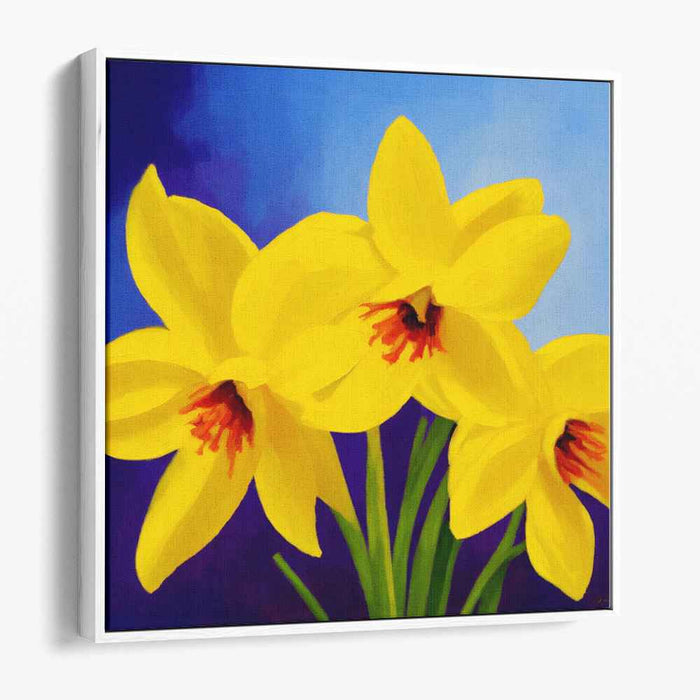 Modern Oil Daffodils #005