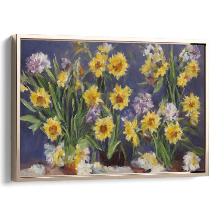 Modern Oil Daffodils #104