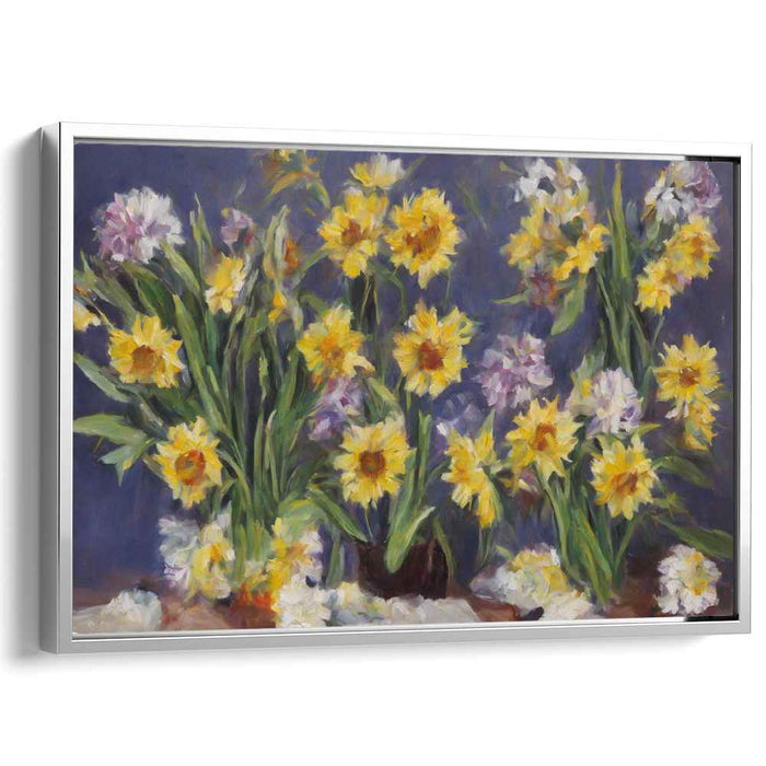 Modern Oil Daffodils #104