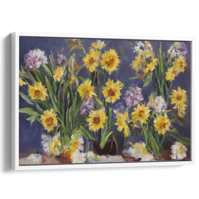 Modern Oil Daffodils #104