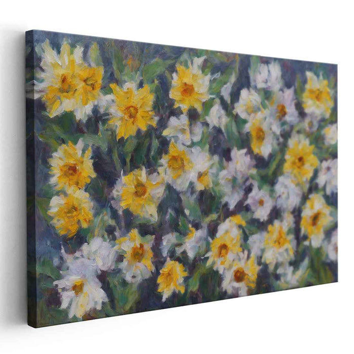 Modern Oil Daffodils #106