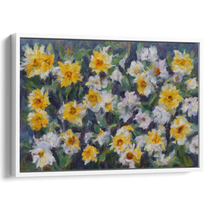 Modern Oil Daffodils #106