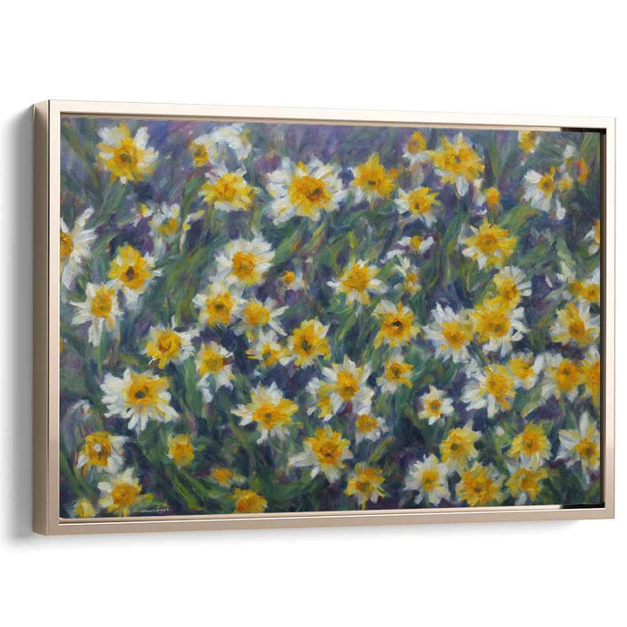 Modern Oil Daffodils #131