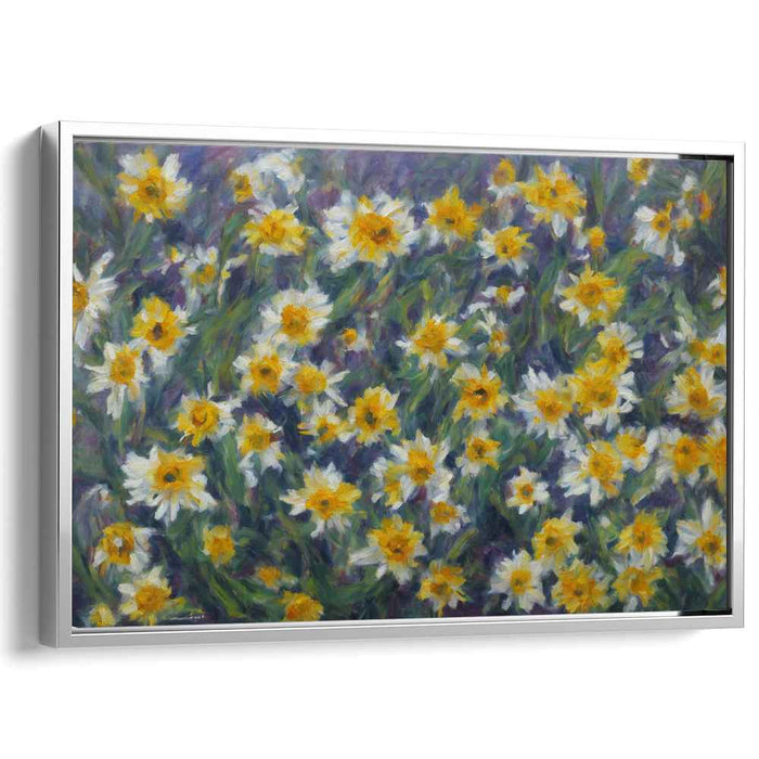 Modern Oil Daffodils #131