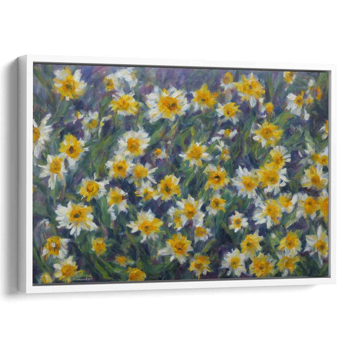 Modern Oil Daffodils #131