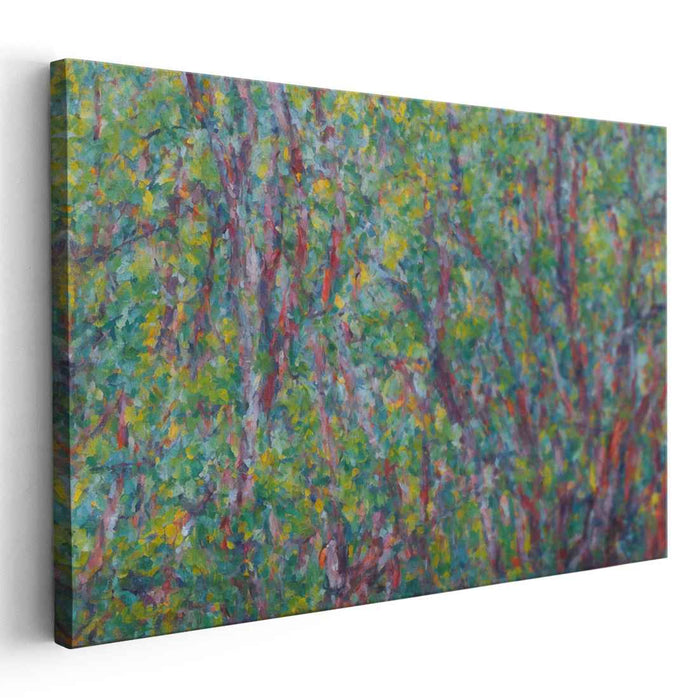 Vibrant Wilderness Dreams: A Tapestry of Nature's Hues Canvas Art