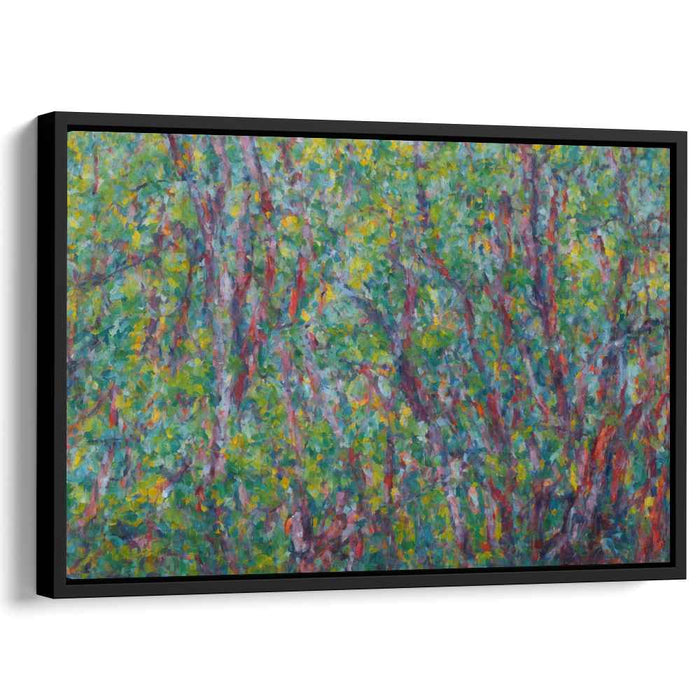 Vibrant Wilderness Dreams: A Tapestry of Nature's Hues Canvas Art