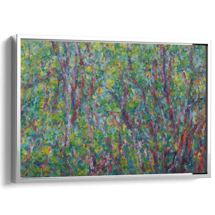 Vibrant Wilderness Dreams: A Tapestry of Nature's Hues Canvas Art