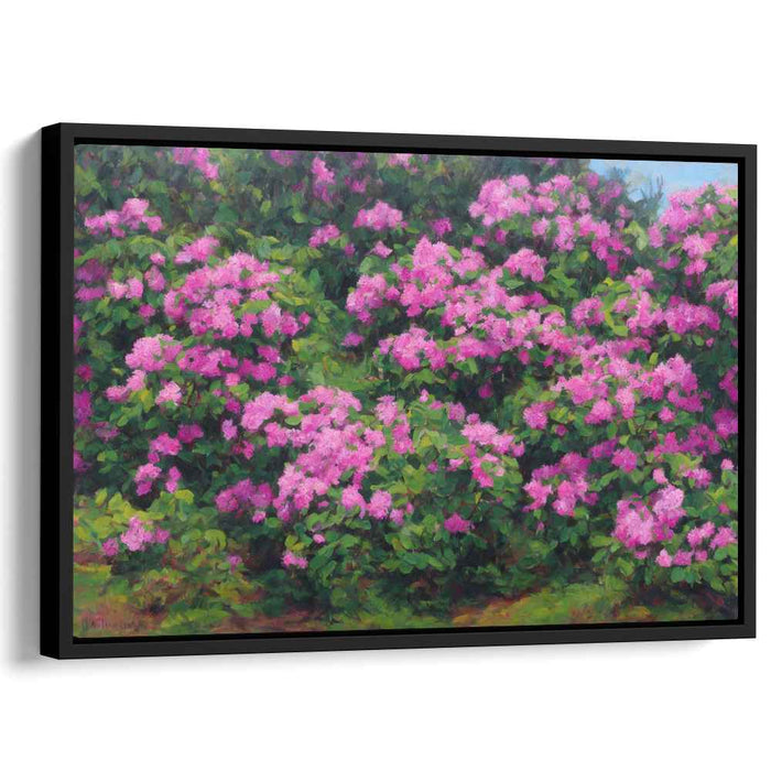 Modern Oil Rhododendron #107