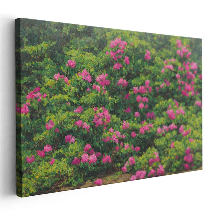 Modern Oil Rhododendron #111