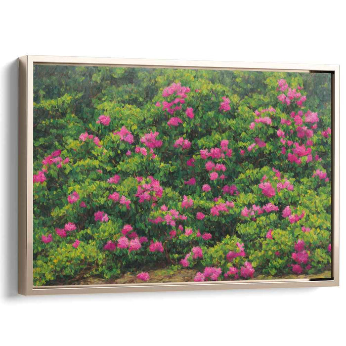 Modern Oil Rhododendron #111