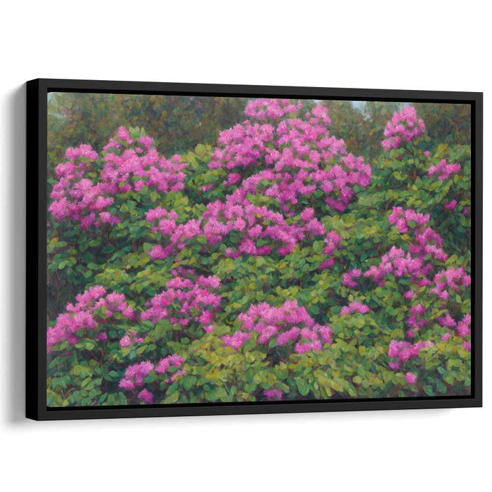Zen Garden Oasis: Serene Nature Canvas Art Print