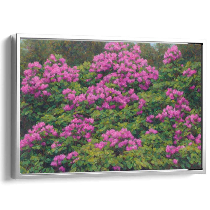 Zen Garden Oasis: Serene Nature Canvas Art Print