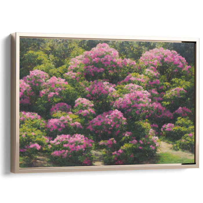 Modern Oil Rhododendron #118