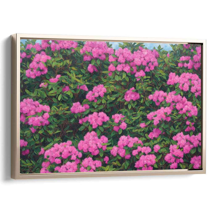 Modern Oil Rhododendron #122